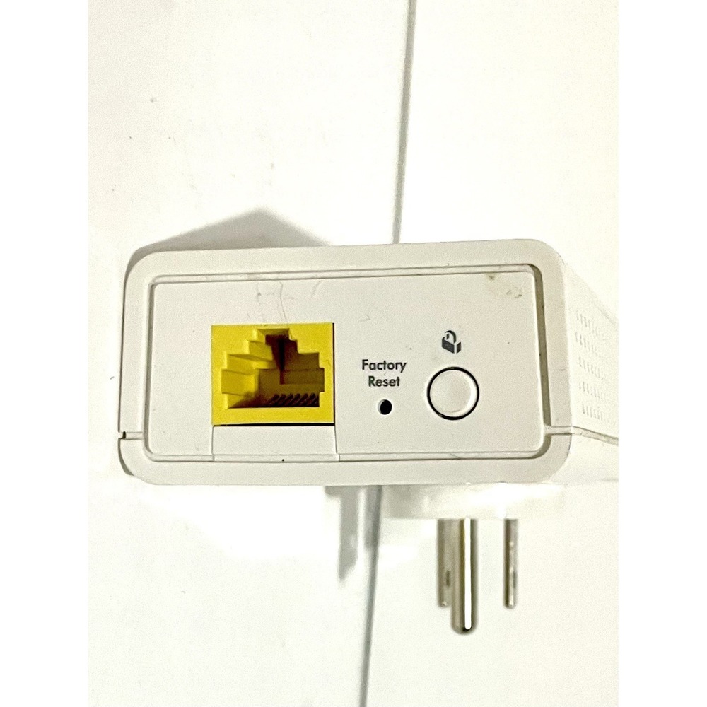 NETGEAR Pl1000 PowerLINE Plug In WiFi Adapter Access Point 1000Mbps 2x Speed - Picture 5 of 5
